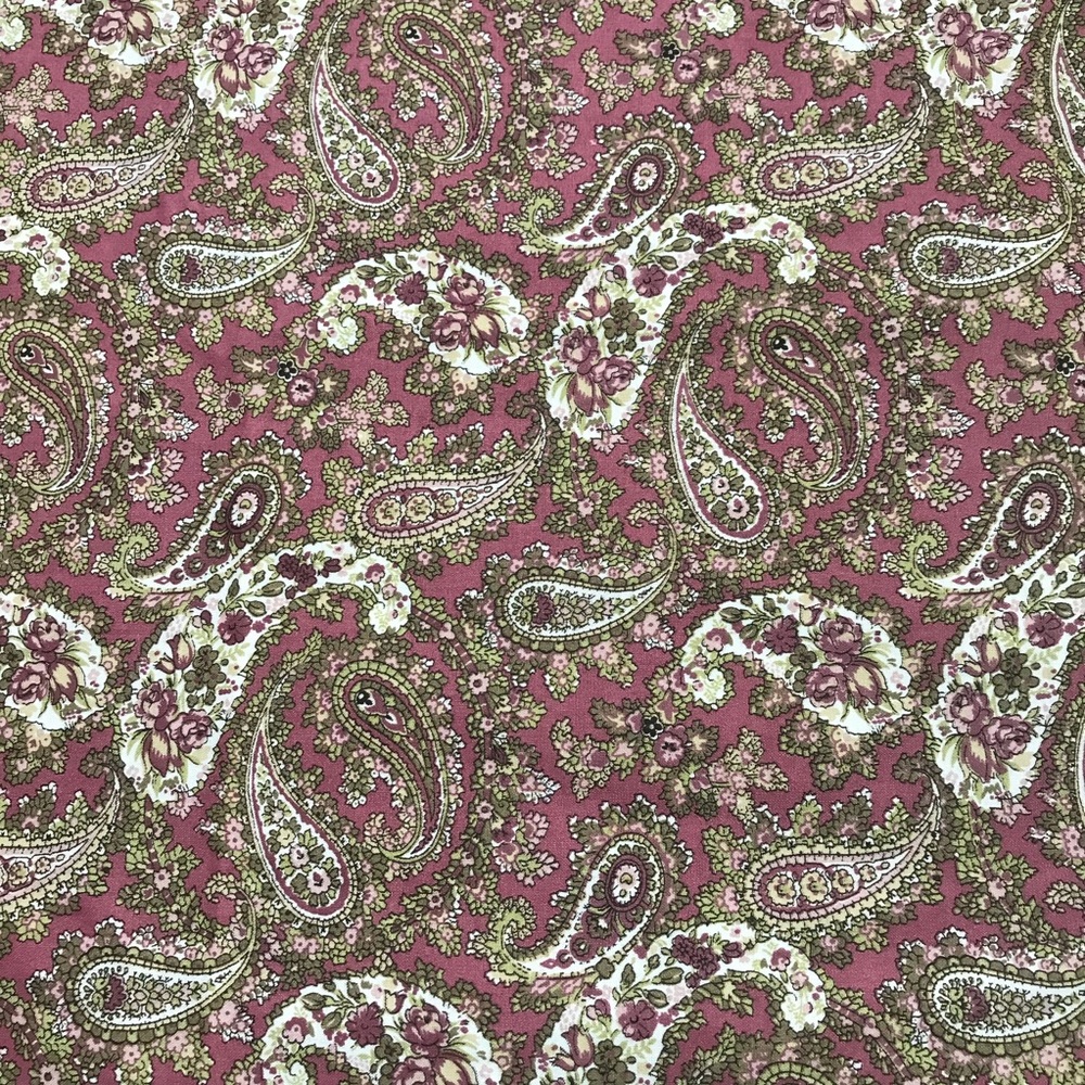 Classic Cottons Paisley Florals